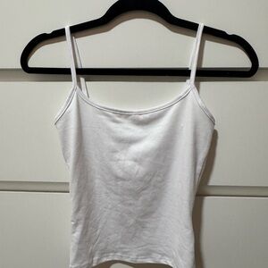 White Shein Spaghetti Strap Top